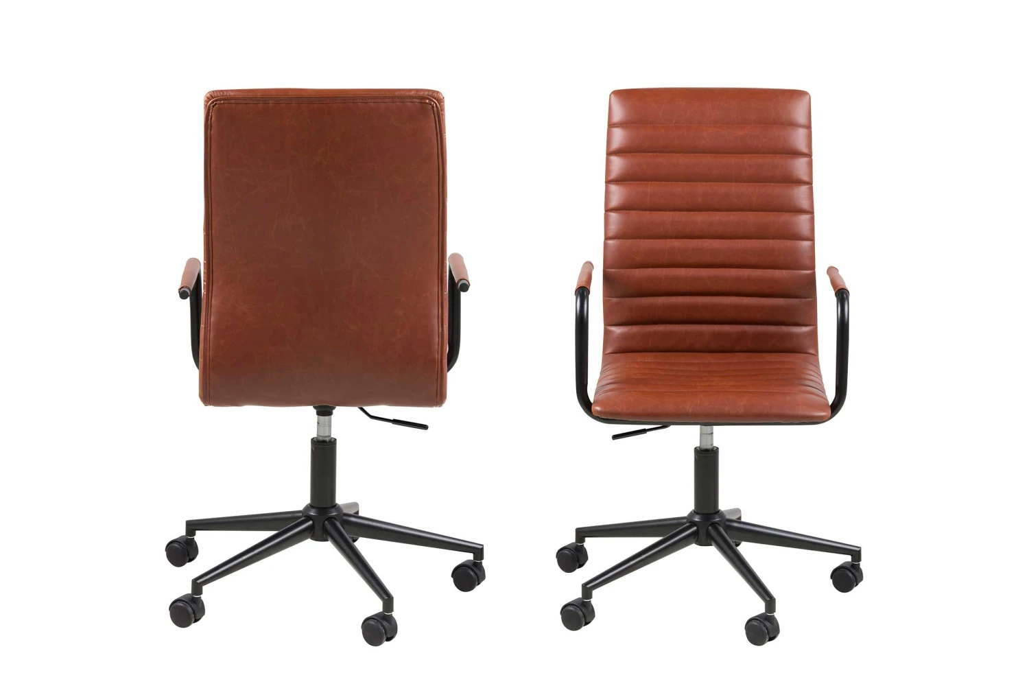 Bureaustoel Windsor - Bruin 8 Bureaustoel Windsor - Bruin - Afbeelding 8