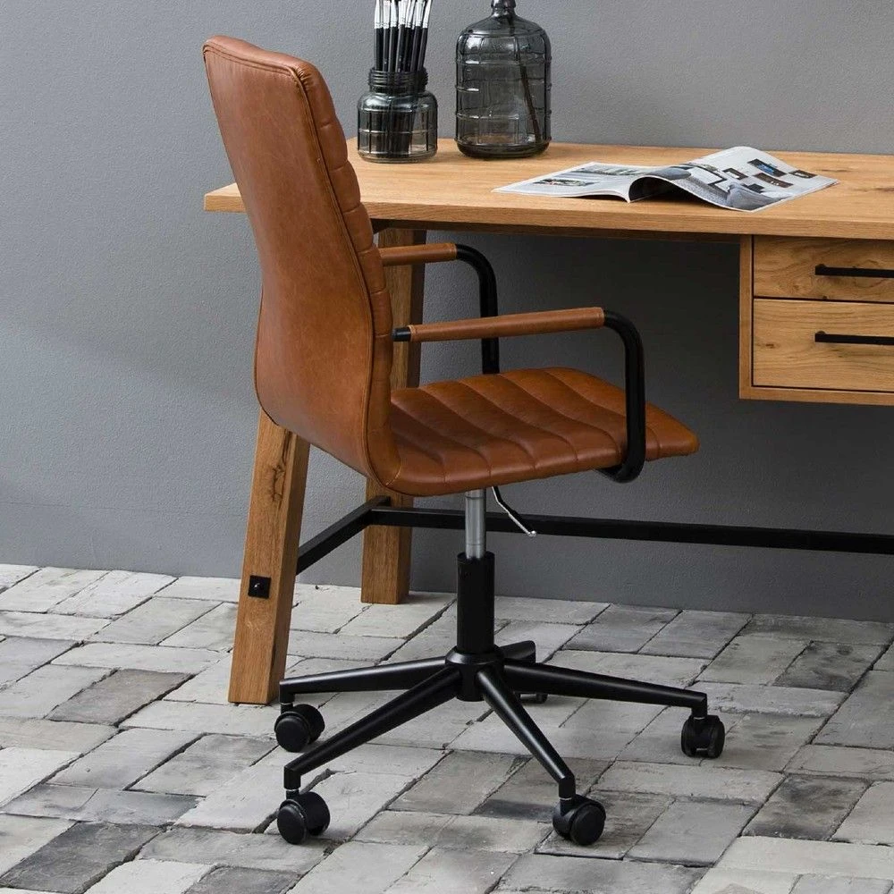 Bureaustoel Windsor - Bruin 1 Bureaustoel Windsor - Bruin