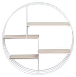 Wandrek Bas Ø45cm - Wit -Emob 0000072166 2 d429