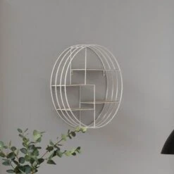 Wandrek Bas Ø45cm - Wit -Emob 0000072166 6 4e6f