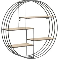 Wandrek Bas Ø45cm - Zwart