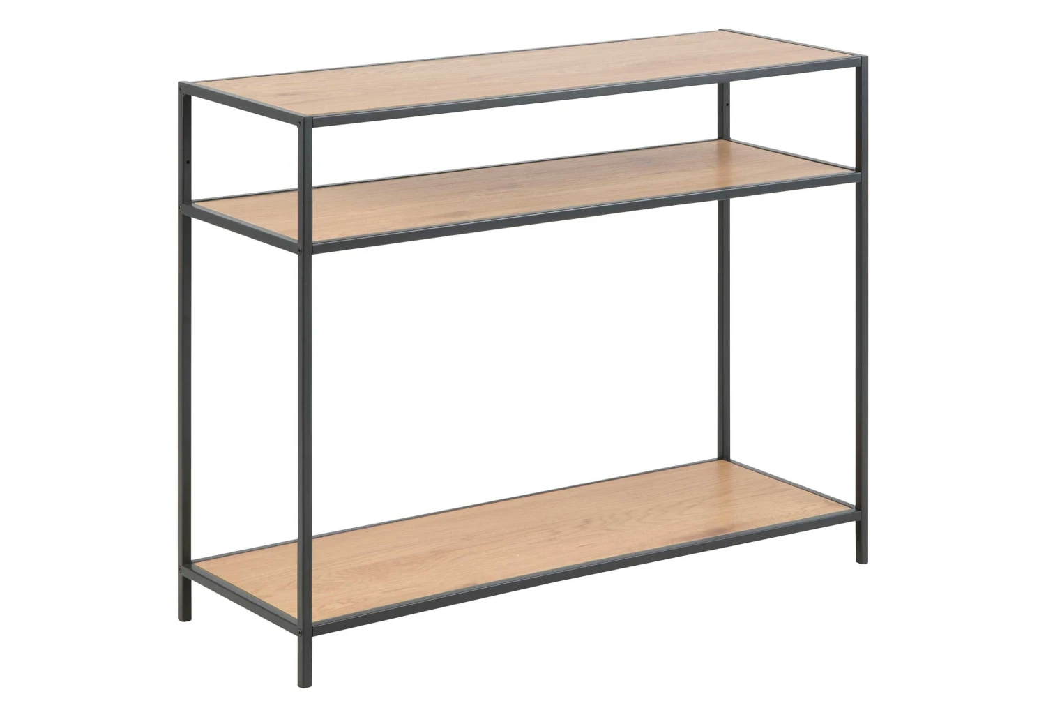 Sidetable Dover 100cm - Zwart/wilde Eik 7 Sidetable Dover 100cm - Zwart/wilde Eik - Afbeelding 7