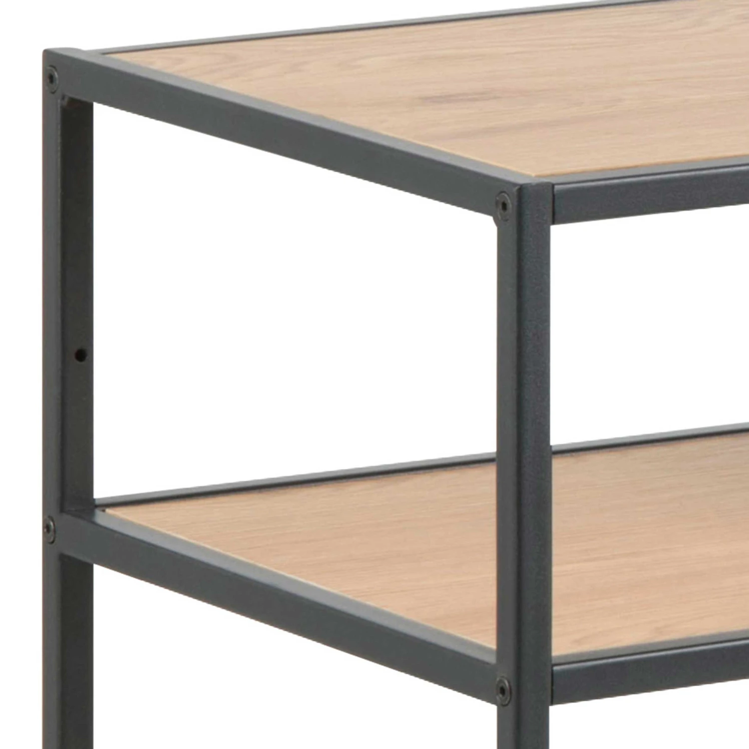 Sidetable Dover 100cm - Zwart/wilde Eik 2 Sidetable Dover 100cm - Zwart/wilde Eik - Afbeelding 2