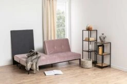 Slaapbank Giovanni - Oudroze/zwart 15 Slaapbank Giovanni - Oudroze/zwart -Emob 0000078648 8 0066