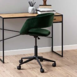 Bureaustoel Dusty - Bosgroen/zwart