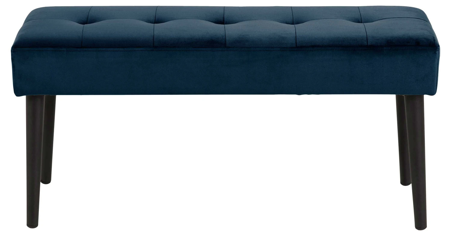 Bank Gloria 95cm - Marineblauw/zwart 6 Bank Gloria 95cm - Marineblauw/zwart - Afbeelding 6