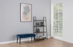 Bank Gloria 95cm - Marineblauw/zwart 14 Bank Gloria 95cm - Marineblauw/zwart -Emob 0000085703 6 ef9f