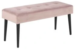 Bank Gloria 95cm - Roze/zwart 15 Bank Gloria 95cm - Roze/zwart -Emob 0000085704 1 8972