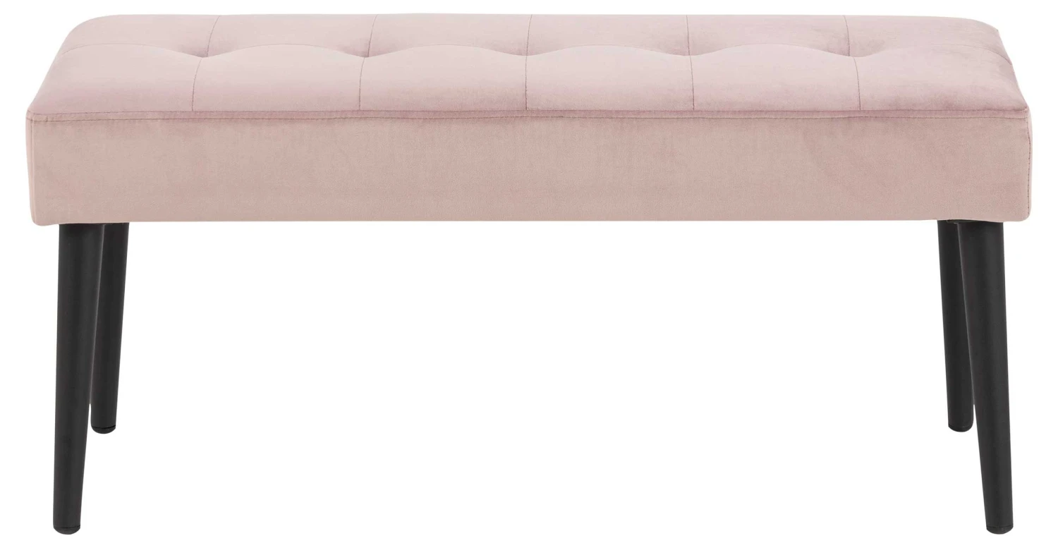 Bank Gloria 95cm - Roze/zwart 6 Bank Gloria 95cm - Roze/zwart - Afbeelding 6