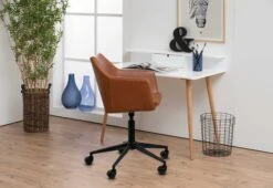 Bureaustoel Novan Kunstleder - Bruin 18 Bureaustoel Novan Kunstleder - Bruin -Emob 0000086938 8 3888