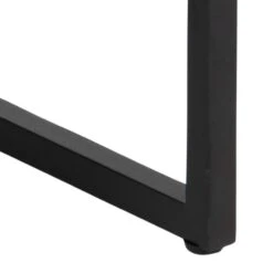 Salontafel Yanna 80x80 Met Glazen Blad - Marmer/zwart -Emob 0000089403 5 bba1