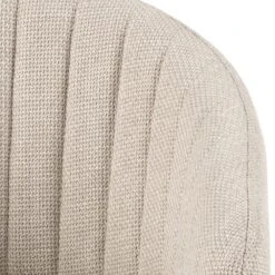 Gestoffeerde Armstoel Ann - Beige/goud -Emob 04FB1810 52FA 44DB 9383 92545CDC2955 2440