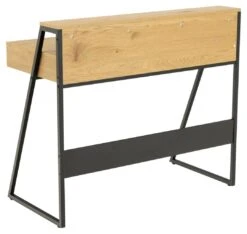 Bureau Reece 100cm - Zwart/eik -Emob 08604083 1514 48D1 8BC1 B2D2488318B3 c45b