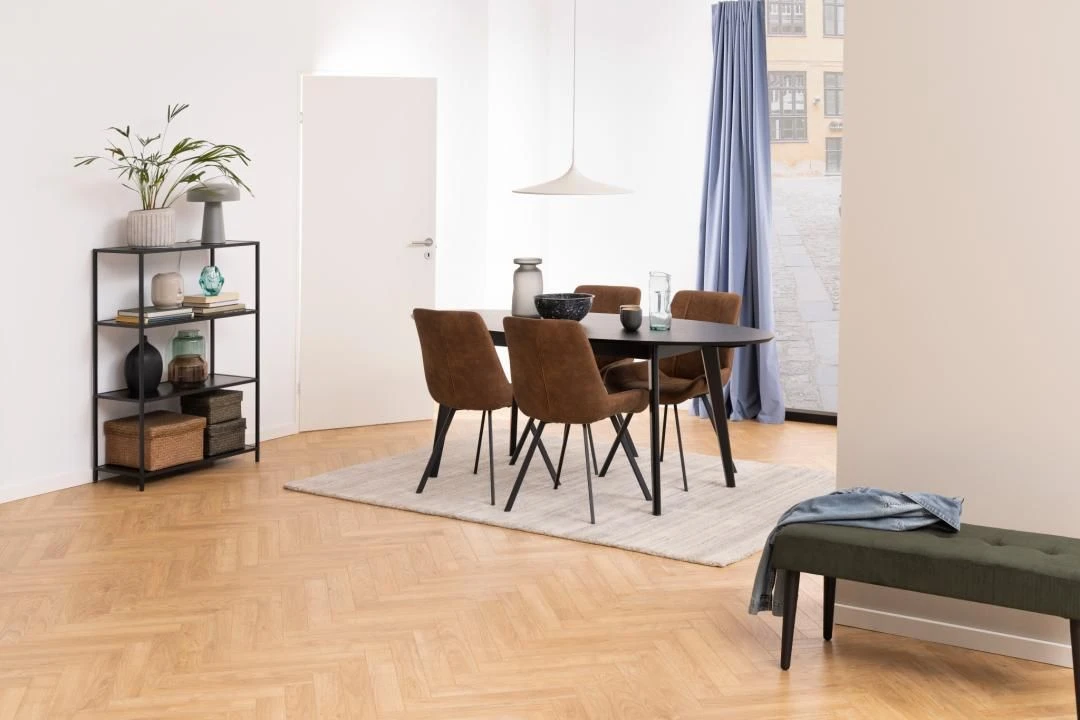 Eetkamerstoel Waylor - Bruin 6 Eetkamerstoel Waylor - Bruin - Afbeelding 6