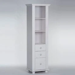 Boekenkast Laurel Met 3 Lades - Wit 6 Boekenkast Laurel Met 3 Lades - Wit -Emob 13440910 regal laura 4 1416