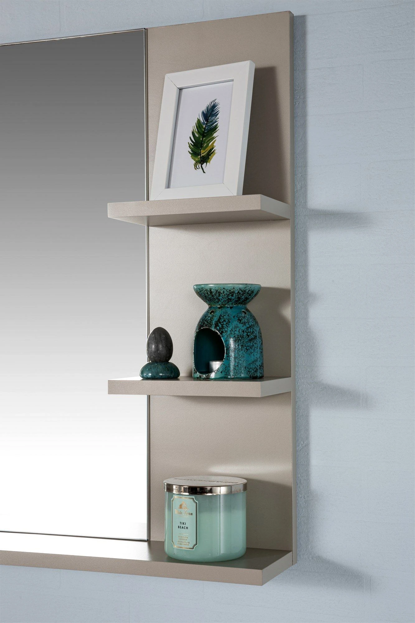 Jussara Badkamer 3-Delige Set | MELAMINE MDF | Keramische Wastafel 5 Jussara Badkamer 3-Delige Set | MELAMINE MDF | Keramische Wastafel - Afbeelding 5