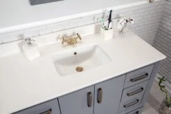 Jussara Badkamermeubelset (2-delig) | MDF GEKWARKT | Aanrechtblad Wit Kwarts 11 Jussara Badkamermeubelset (2-delig) | MDF GEKWARKT | Aanrechtblad Wit Kwarts -Emob 138JSR1197 20 204 5092