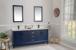 Jussara Badkamermeubelset | 3delig | Gelakt MDF | Witte Kwarts Wastafel -Emob 138JSR1207 20 202 9955