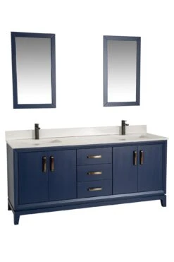 Jussara Badkamermeubelset | 3delig | Gelakt MDF | Witte Kwarts Wastafel -Emob 138JSR1207 20 207 a840