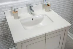 Jussara Badkamermeubelset Met Kwarts Werkblad En Grijze Afwerking -Emob 138JSR1216 20 204 0c7b