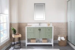 Jussara Badkamermeubelset - Groen | 2-delige Set