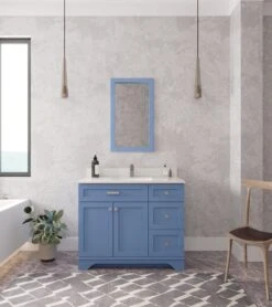 Jussara Badkamermeubelset | Blauw | 2-delige Set