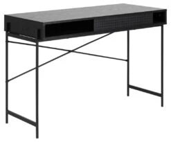 Bureau Angèle 110cm 1 Deur - Mat Zwart -Emob 14F4ABBE 4D97 4921 9A2C E743BF5C4964 a232