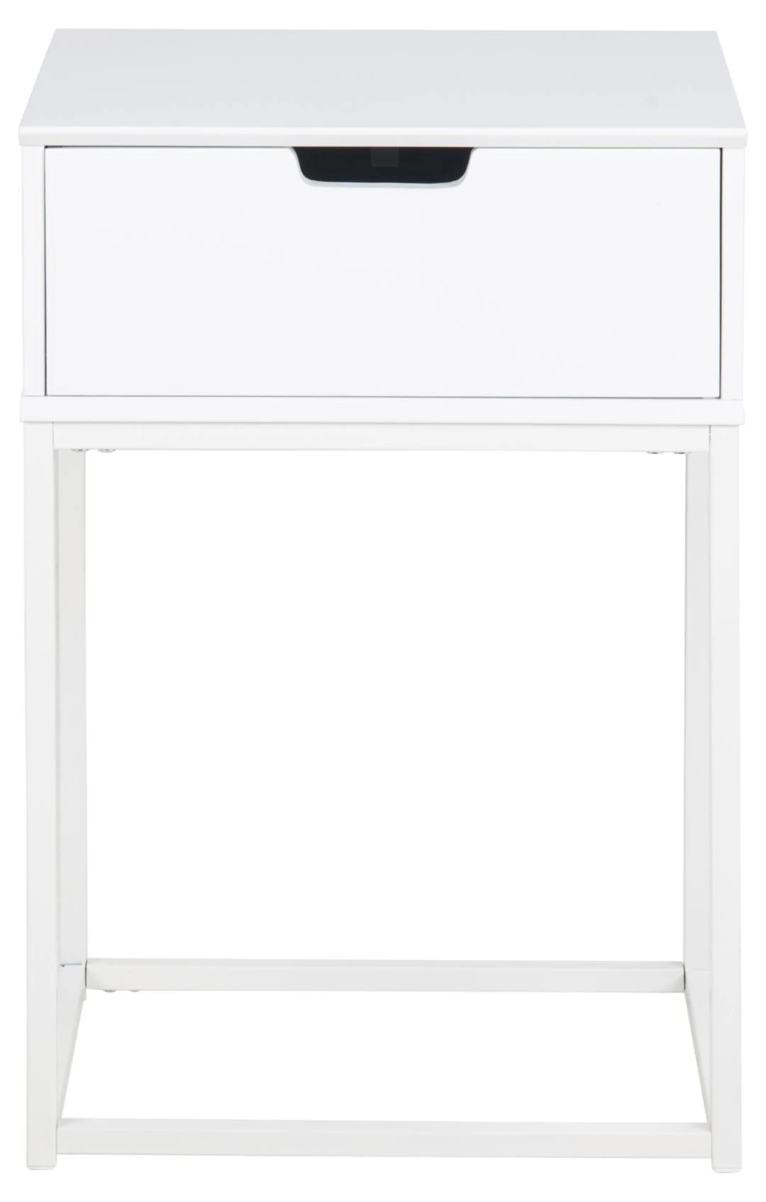 Nachtkastje Mistra 1 Lade - Wit 8 Nachtkastje Mistra 1 Lade - Wit - Afbeelding 8