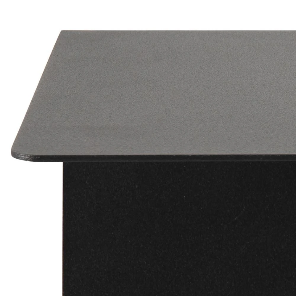 Wandplank Jolie 2 Legplanken - Zwart 6 Wandplank Jolie 2 Legplanken - Zwart - Afbeelding 6