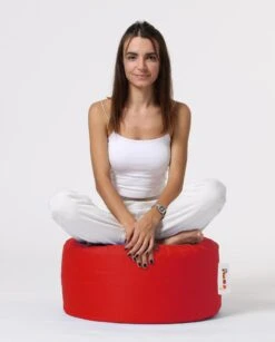 Atelier Del Sofa Poef | Styrofoam Vulling | Waterdicht | Rood -Emob 248FRN1549 20 205 ffe1