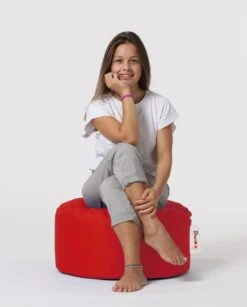 Atelier Del Sofa Poef | Styrofoam Vulling | Waterdicht | Rood -Emob 248FRN1549 20 207 7c53