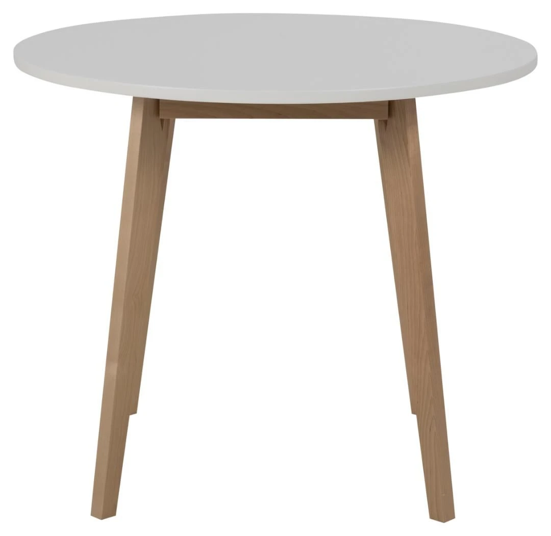 Eettafel Ramon ø90cm - Wit 8 Eettafel Ramon ø90cm - Wit - Afbeelding 8
