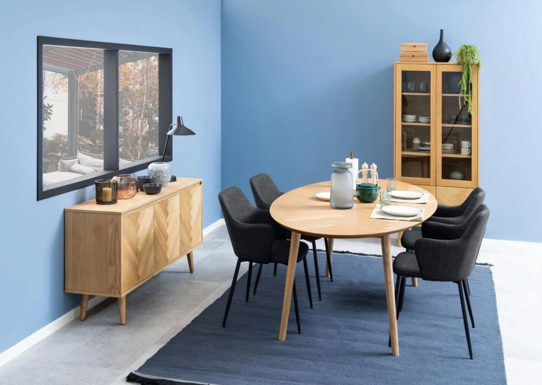 Armstoel Ilsa - Donkergrijs 1 Armstoel Ilsa - Donkergrijs