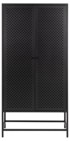 Wandkast Nebas 80cm 2 Deuren - Zwart -Emob 3AE712F4 6F3C 4884 9B7E 184E18F46135 eb38