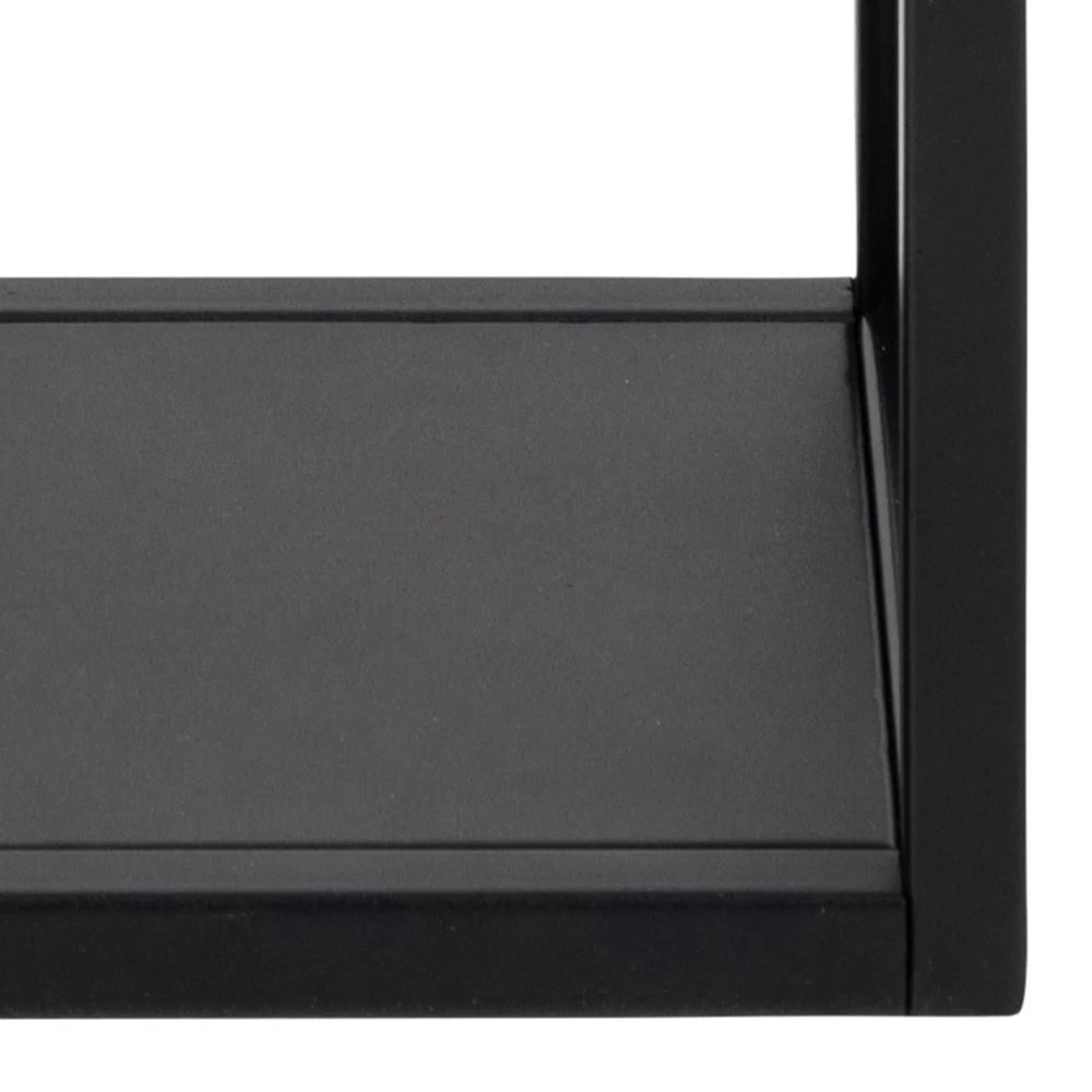 Wandrek Gideon 30cm - Zwart 6 Wandrek Gideon 30cm - Zwart - Afbeelding 6