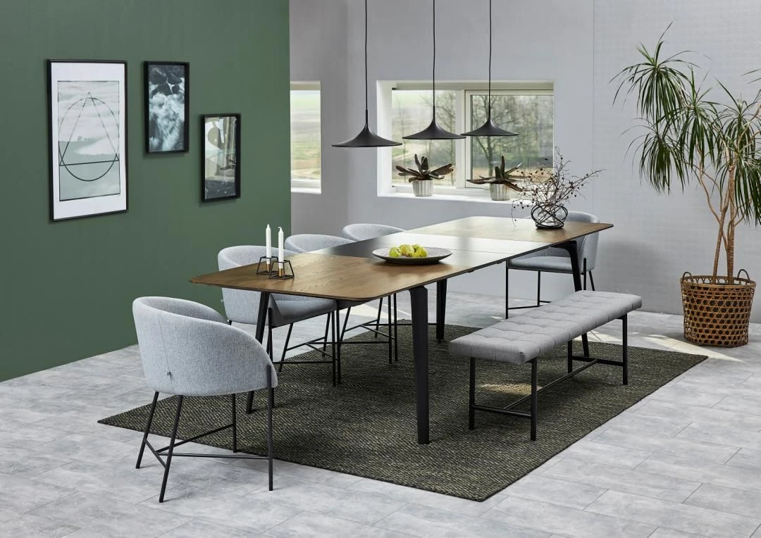 Verlengstuk Voor Eettafel Cecile - Zwart 3 Verlengstuk Voor Eettafel Cecile - Zwart - Afbeelding 3