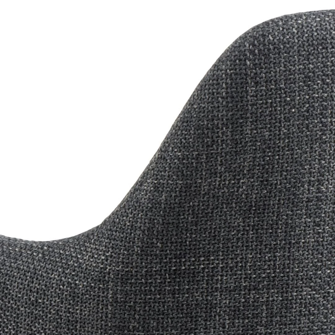 Armstoel Ilsa - Donkergrijs 4 Armstoel Ilsa - Donkergrijs - Afbeelding 4