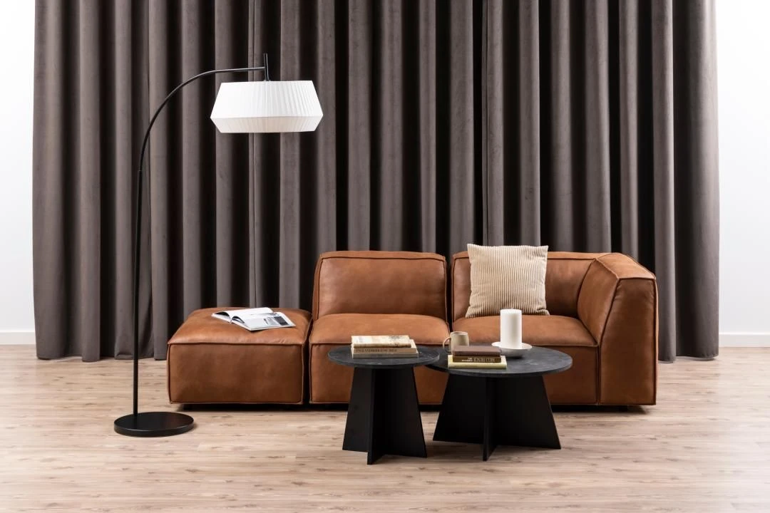 Salontafel Axo ø70cm - Zwart Marmer 8 Salontafel Axo ø70cm - Zwart Marmer - Afbeelding 8