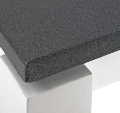 Bijzettafel Marius 40x40cm, 1 Legplank - Wit/antraciet 5 Bijzettafel Marius 40x40cm, 1 Legplank - Wit/antraciet -Emob 42577 detail 846c