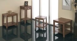 Bijzettafel Op Wielen Anka 35x35cm - Bruin 5 Bijzettafel Op Wielen Anka 35x35cm - Bruin -Emob 42810 42811 42816 Milieu 5f4d