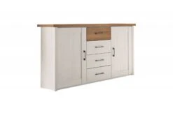 Commode Larnaca 150cm Met 4 Lades & 2 Deuren - Wit 9 Commode Larnaca 150cm Met 4 Lades & 2 Deuren - Wit -Emob 43697 1 bfda