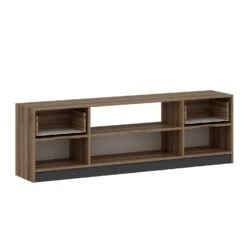 Woody Fashion TV-meubel | 100% Melamine Gecoat | Noten Antraciet -Emob 506MNR1118 20 207 373e