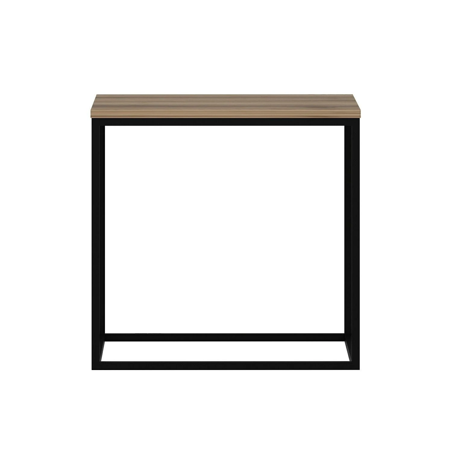 Woody Fashion Salontafel | Metalen Frame | Notenhout 4 Woody Fashion Salontafel | Metalen Frame | Notenhout - Afbeelding 4