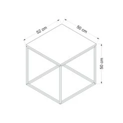 Woody Fashion Salontafel | Metalen Frame | Notenhout 9 Woody Fashion Salontafel | Metalen Frame | Notenhout -Emob 506MNR1211 20 207 fbf2