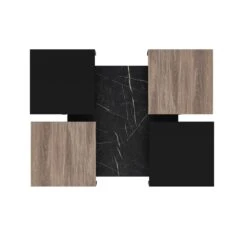 WoodyFashion Nesting Table Set | 5Pcs | Melamine Gecoat |18mm | 60x42x60cm | 35x47x35cm | Eiken Zwart 11 WoodyFashion Nesting Table Set | 5Pcs | Melamine Gecoat |18mm | 60x42x60cm | 35x47x35cm | Eiken Zwart -Emob 506MNR1235 20 207 e8b2