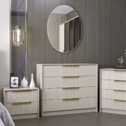 Woody Dressoir - 100% Melamine - Steenkleur 13 Woody Dressoir - 100% Melamine - Steenkleur -Emob 506MNR1517 20 202 2640