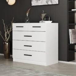 Wit Woody Commode | Melamine Gecoat". -Emob 506MNR1522 20 202 1acc