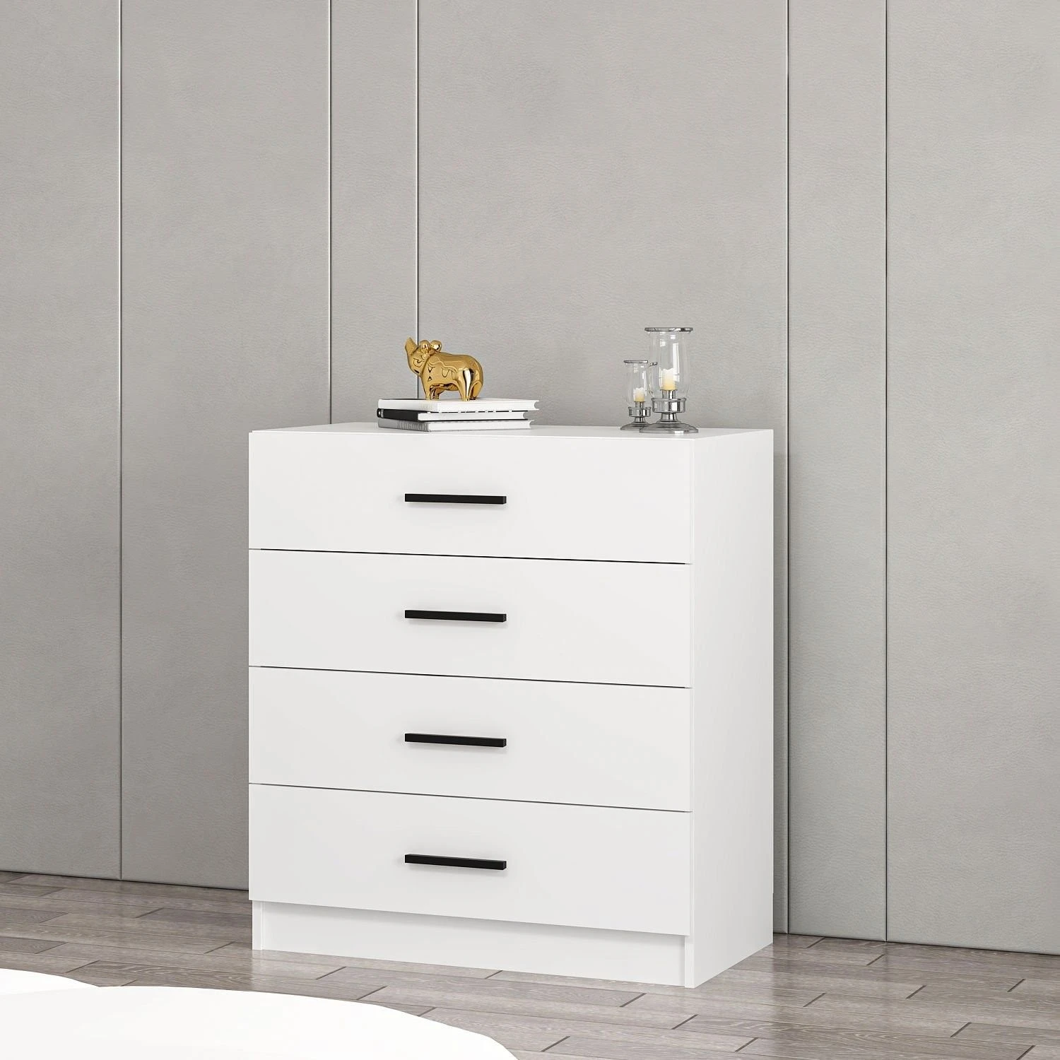 Woody Dressoir | 100% Melamine | 30mm Dikte | Wit 4 Woody Dressoir | 100% Melamine | 30mm Dikte | Wit - Afbeelding 4