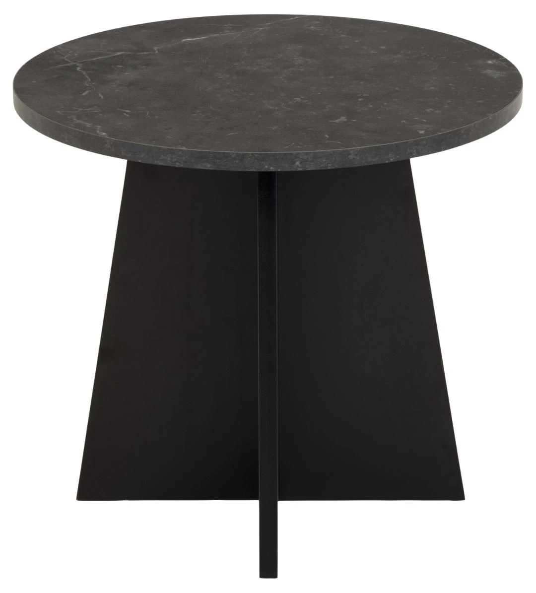 Salontafel Axo ø50cm - Zwart Marmer 7 Salontafel Axo ø50cm - Zwart Marmer - Afbeelding 7