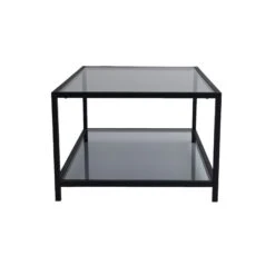 Locelso Salontafel | 4mm Gehard Glas En Metalen Frame | Fume Zwart 15 Locelso Salontafel | 4mm Gehard Glas En Metalen Frame | Fume Zwart -Emob 552NOS1406 20 207 50b3